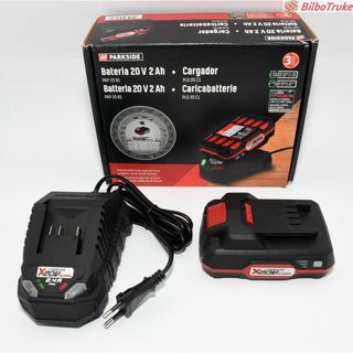 Batería 2Ah 20V y Cargador PLG 20 C 1Parkside
