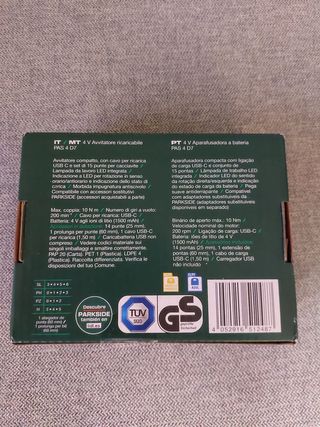 Batería 2Ah 20V y Cargador PLG 20 C 1Parkside