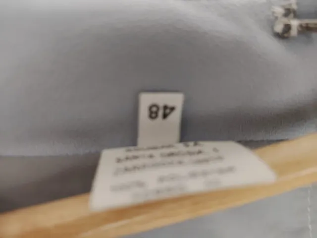 Traje de mujer azul talla 48