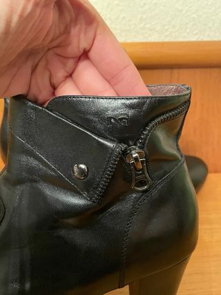 NERO GIARDINI - Botines tacón negros 39