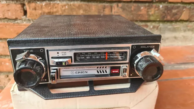 Radio Coche Cassette Orion AM/FM Vintage