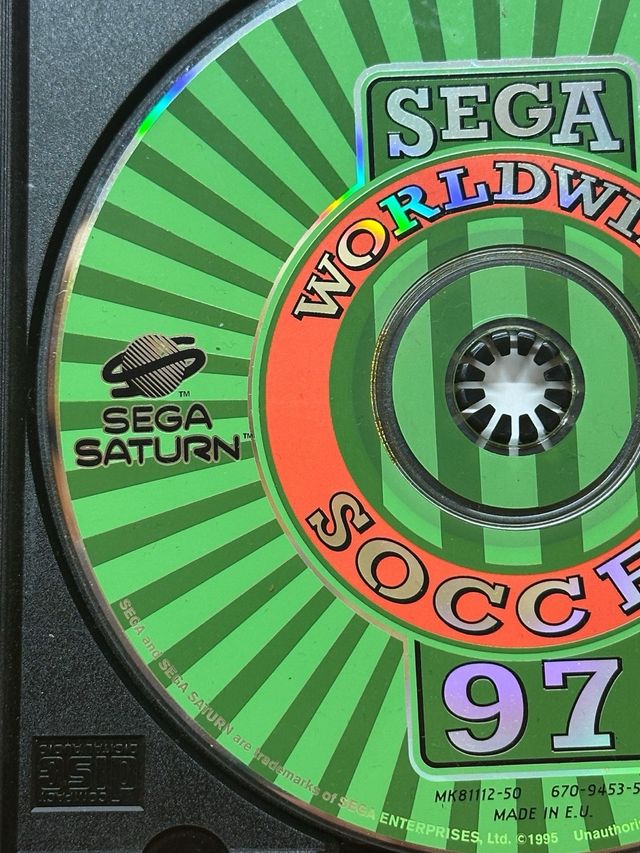 Sega Worldwide Soccer 97 - Disco