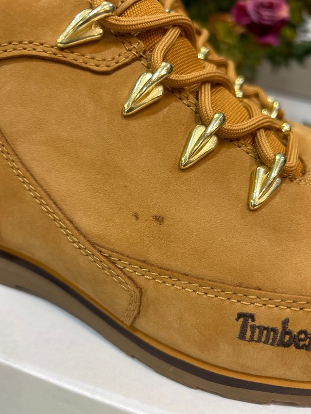 Scarponcini Timberland Marrone Oro