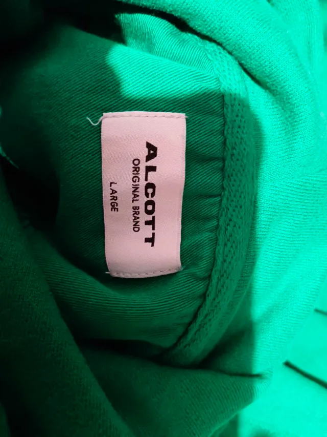 Felpa Alcott Verde Taglia L