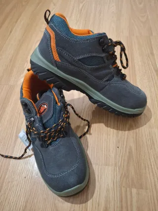 Botas ISSALINE seguridad punta acero gris 40