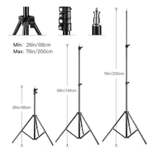 Kit Iluminación Fotográfica Andoer