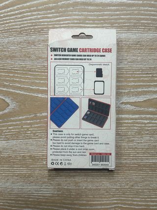 Funda Cartuchos Nintendo Switch Zelda