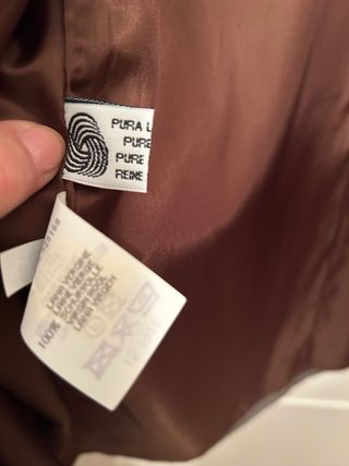 Abito donna vintage marrone con cintura oro