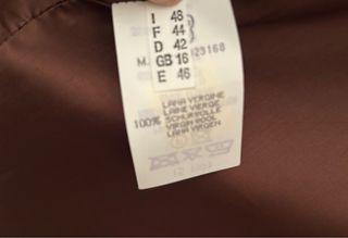 Abito donna vintage marrone con cintura oro