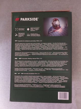 Pantalla Soldadura Automática Parkside