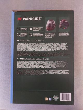 Pantalla Soldadura Automática Parkside