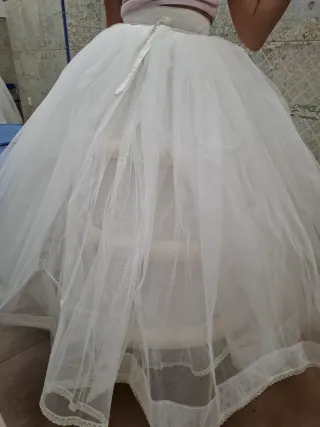 Cancán Mavimar blanco talla 85.