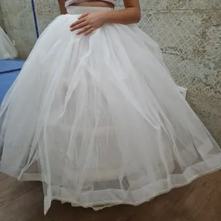 Cancán Mavimar blanco talla 85.