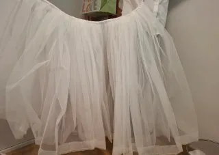 Cancán Mavimar blanco talla 85.