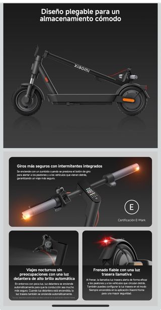 Patinete Eléctrico Xiaomi 5 Series ES