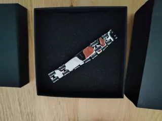 Pulsera Lotus Plata Hombre Nueva