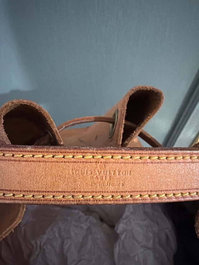 Borsa Louis Vuitton Noe Marrone