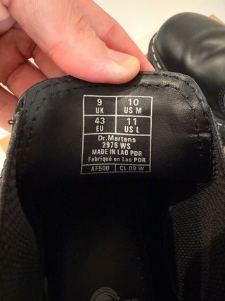 Botas Chelsea Dr. Martens 2976 Negras