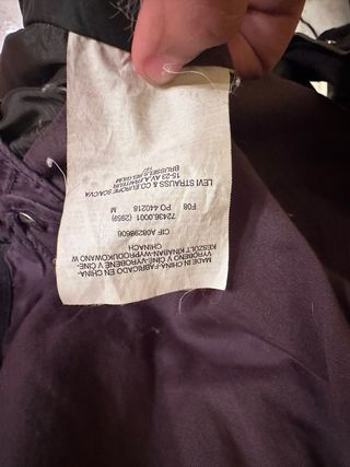 Piumino Levi's Uomo Nero Taglia M