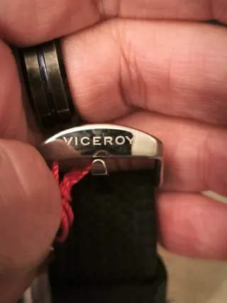 Reloj Viceroy Negro y Plateado