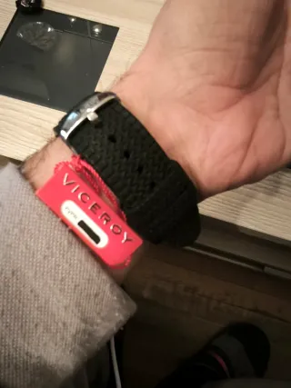 Reloj Viceroy Negro y Plateado