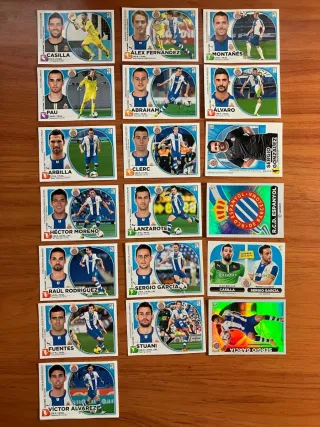 Cromos RCD Espanyol Liga 2014 - 2015