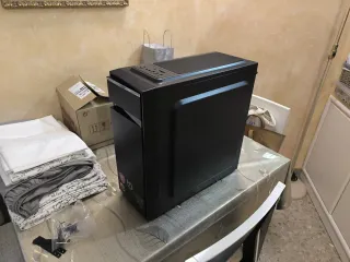 Carcasa Torre PC Gaming Grande Negra