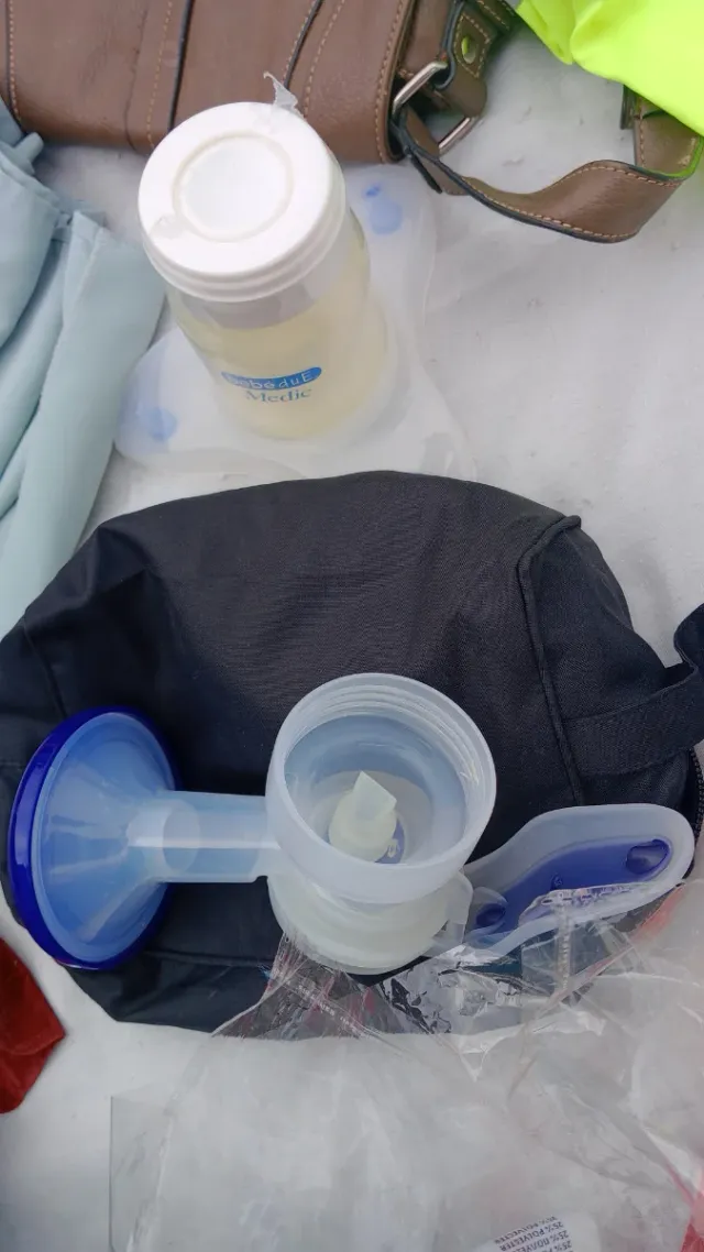 Extractor de leche manual