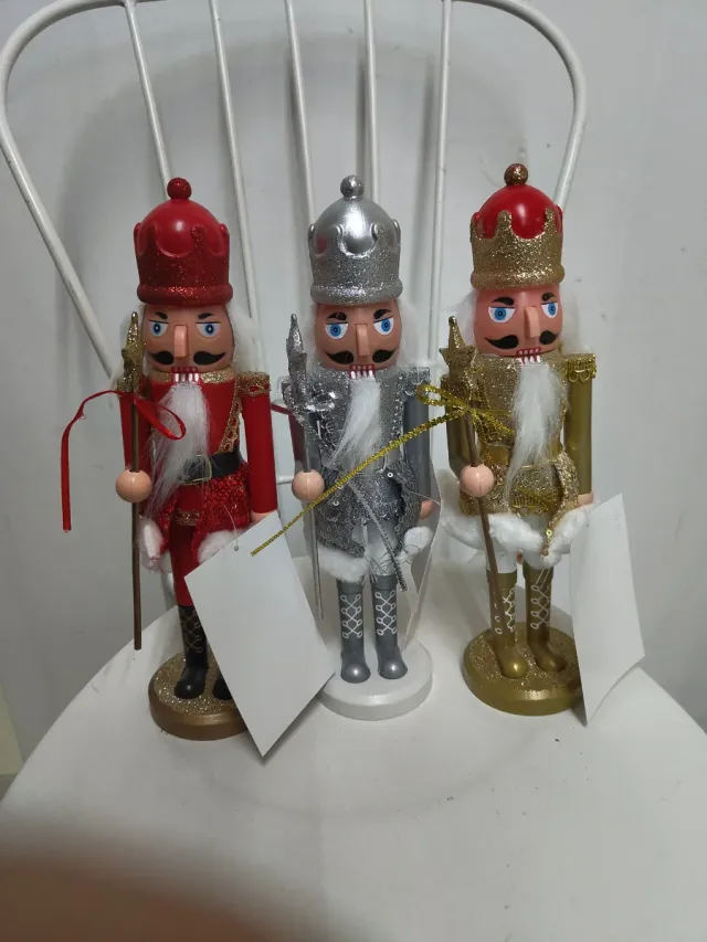 Muñecps Cascanueces Navidad 28cm