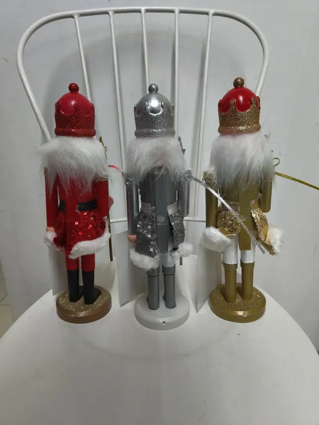 Muñecps Cascanueces Navidad 28cm