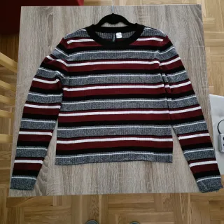 Jersey H&M rayas multicolor Talla L