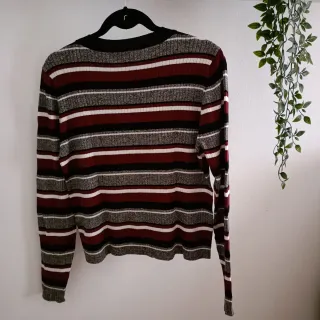 Jersey H&M rayas multicolor Talla L