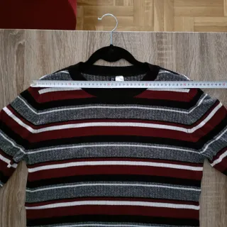 Jersey H&M rayas multicolor Talla L