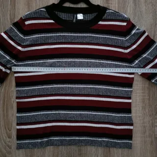 Jersey H&M rayas multicolor Talla L