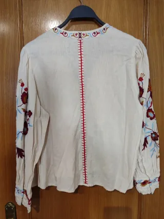 Camisa bordada Sfera Talla L