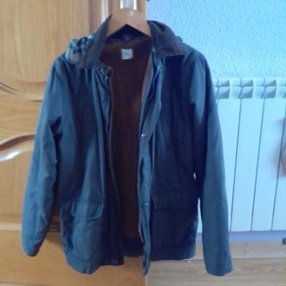 Abrigo juvenil verde caqui