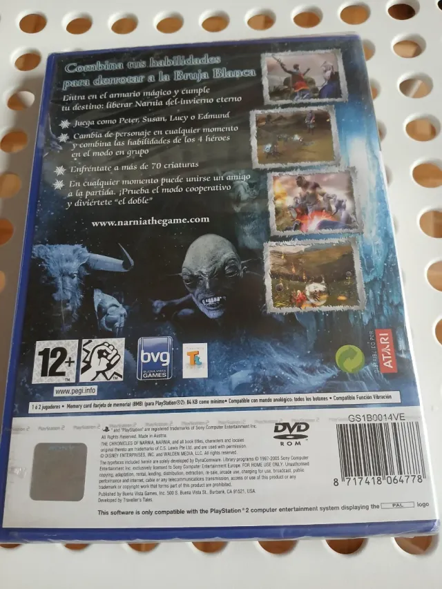 Videojuego PS2 LAS CRONICAS DE NARNIA PRECINTADO