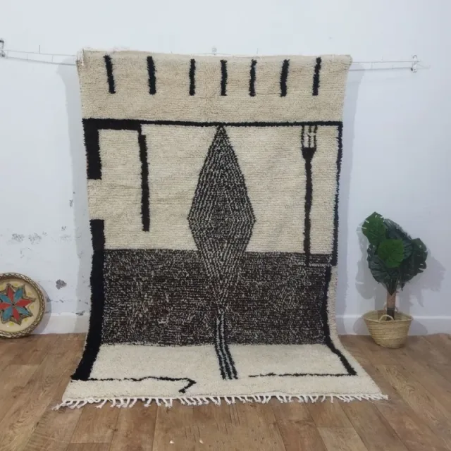 Alfombra hecho a mano de lana