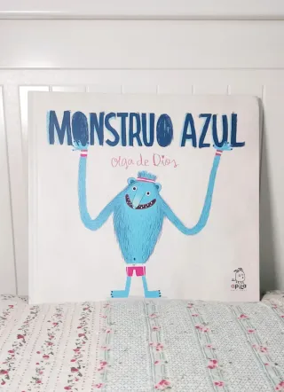 Monstruo Azul. Libro infantil,de respeto y conviv