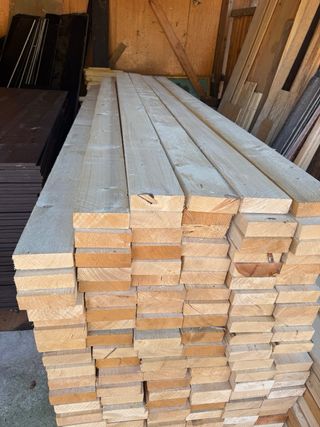 Vigas de madera para construcción