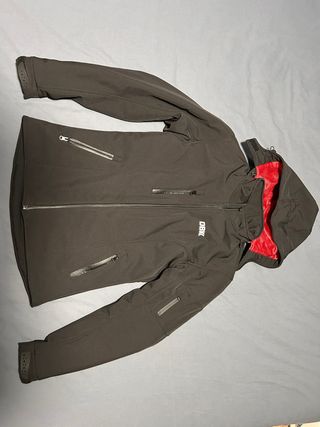 Chaqueta moto mujer negra OBK