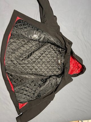 Chaqueta moto mujer negra OBK