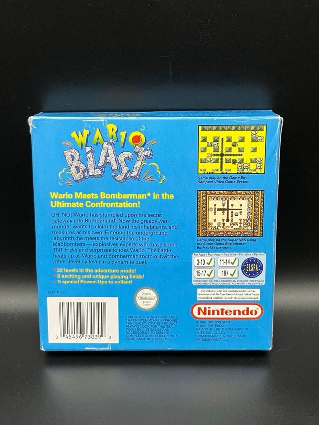Wario Blast Game Boy PAL UK - Completo