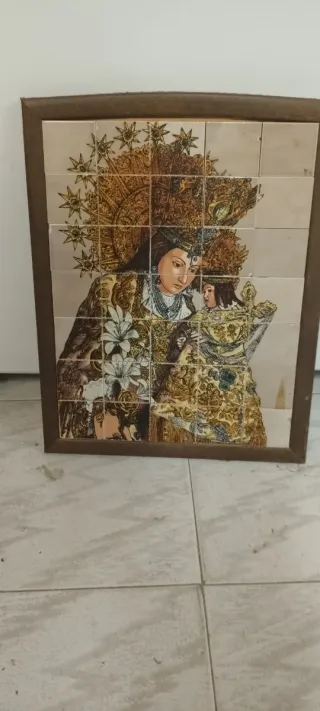Azulejos Virgen con Marco