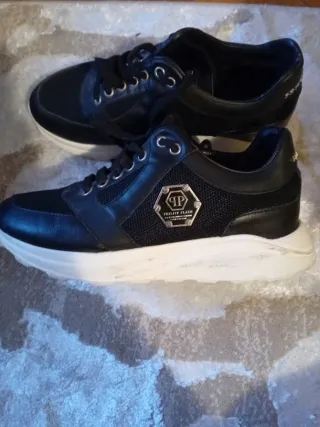 Zapatillas Philipp Plein Negras y Blancas