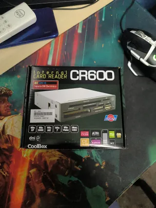 Lector Tarjetas DNI, SD, USB CoolBox CR600