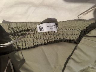 Enterizo Zara Verde Matcha Talla S