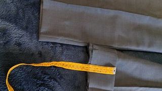 Traje de chaqueta azul caballero