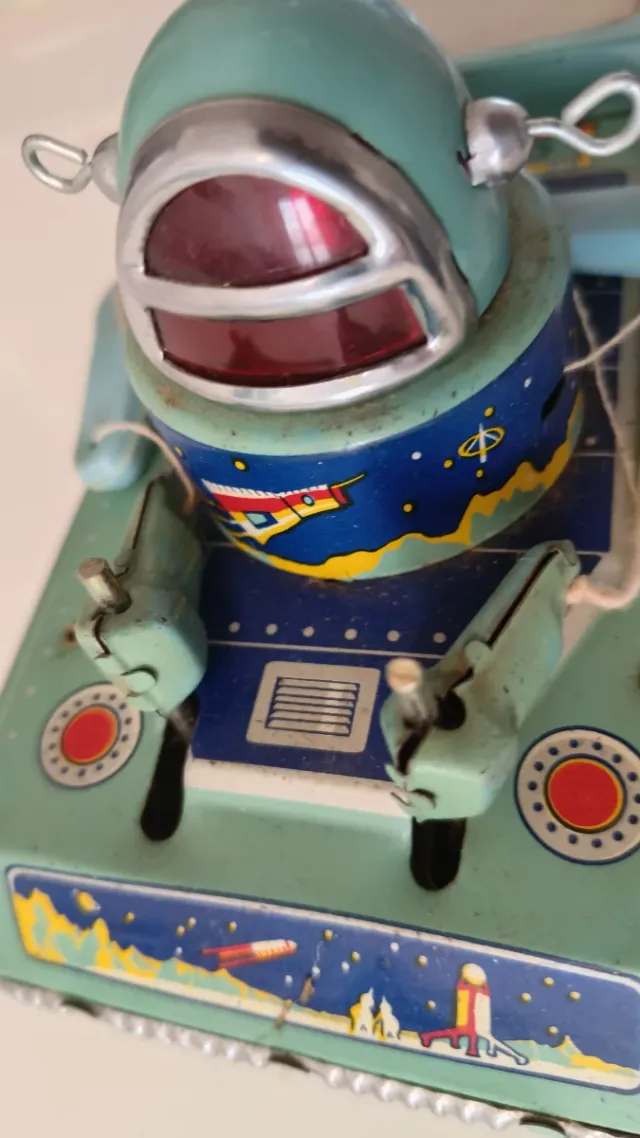 Space Tank Latta Vintage Anni 60/70