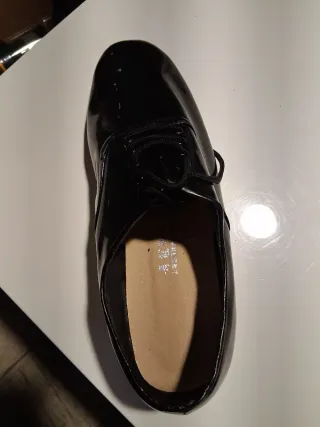 Zapatos de baile charol negros